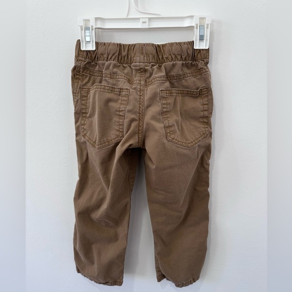 Cat & Jack Boy’s Pull-On Khaki Pants with Drawstring & Pockets - Size 4 - Picture 9 of 9